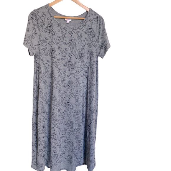 LuLaRoe Disney Collection Muppet Baby Carly Dress Size Medium - Picture 1 of 5